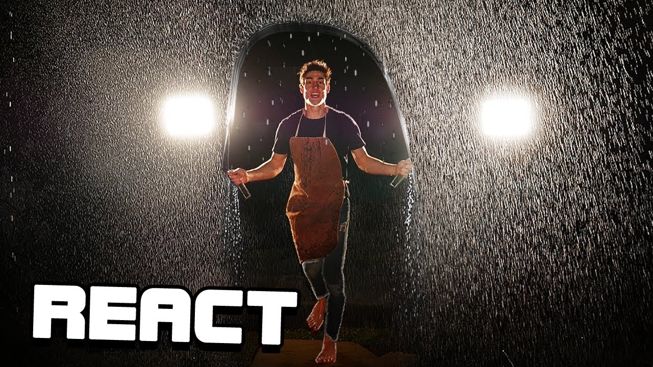 React: Can I Jump Rope Fast Enough To Stop The Rain?