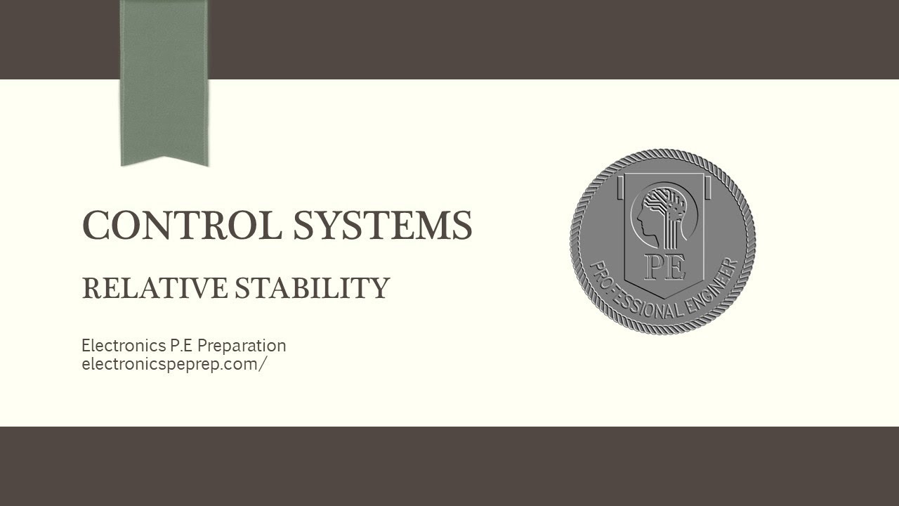 Electronics P.E Prep - Relative Stability