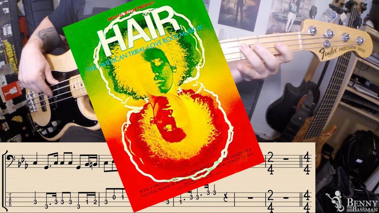 Hair! [BASS COVER] - with notation and tabs