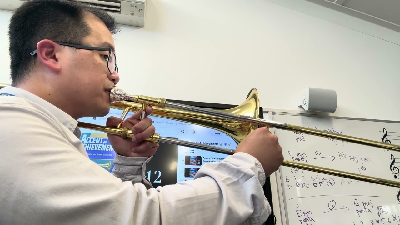 Accents On Achievement   Trombone   Exercise 12   Take Five