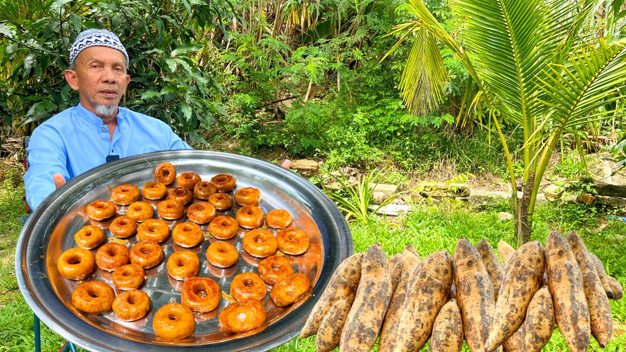 KERIA GULA MELAKA | UBI KELEDEK OREN | Minum Petang
