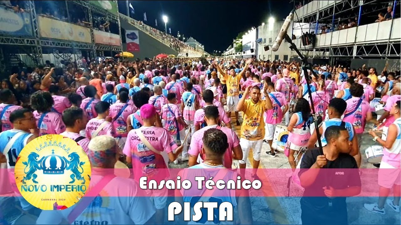 Novo Império 2020 - Bateria Ensaio Técnico (Pista)