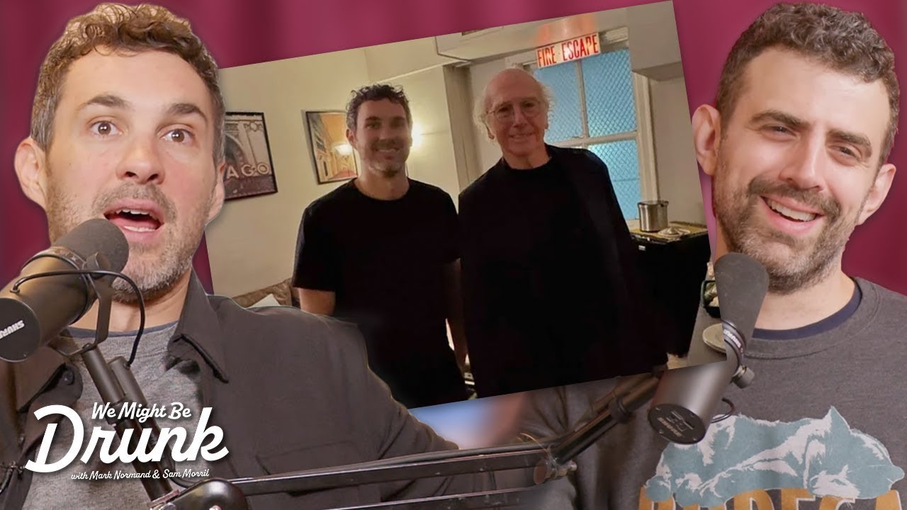 Mark Normand's Awkward Meeting with Larry David | We Might Be Drunk w/ Sam Morril