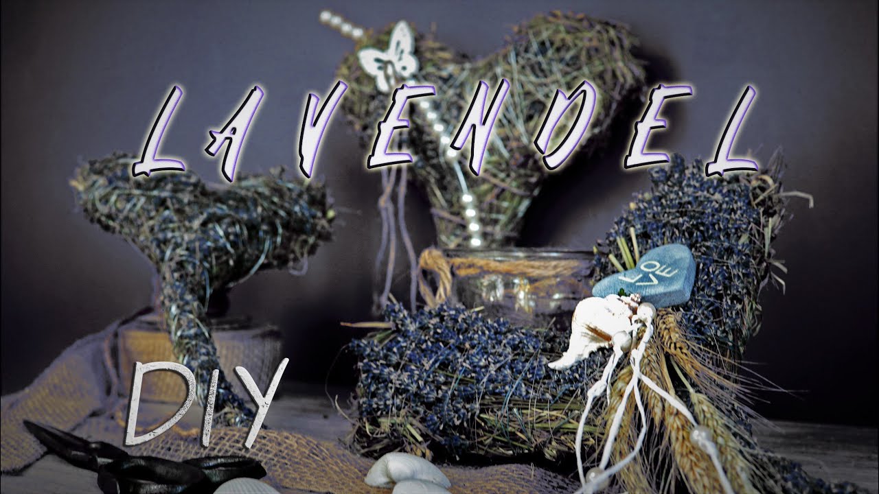 LAVENDEL💜 | Interessante DEKO Ideen zum Selbermachen | Teil 1 Liebesgrüsse in violett💜