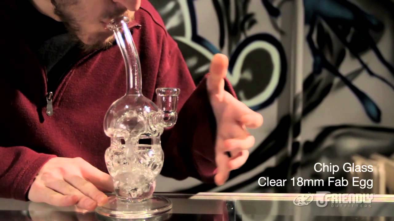 Chip Glass | Clear 18mm Fab Egg