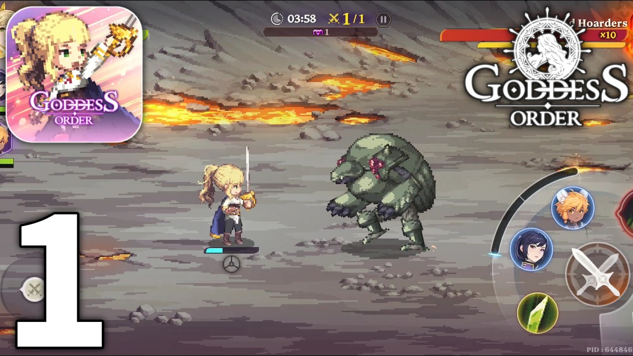 Goddess Order Gameplay Walkthrough Part 1 (iOS, Android)