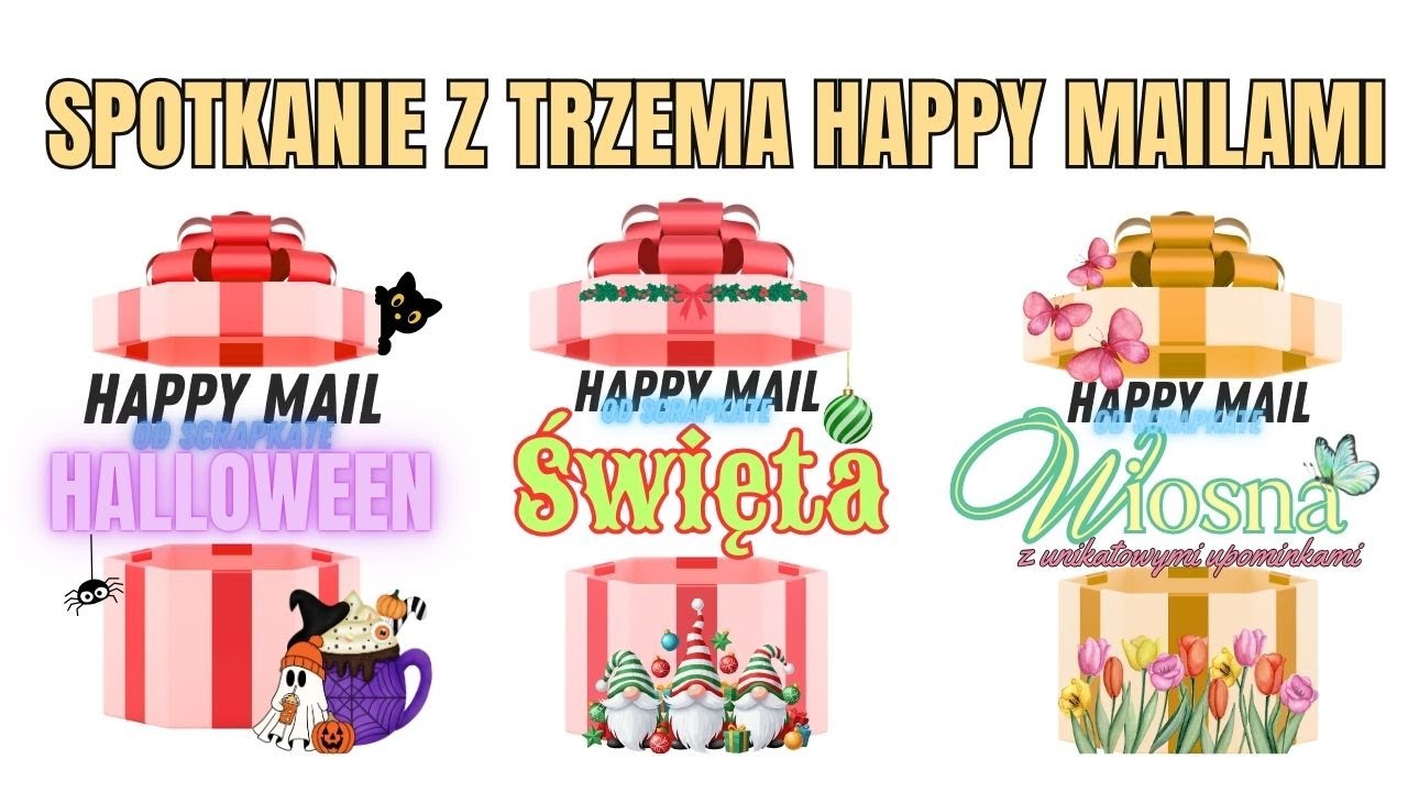 Kolejna karta albumiku Halloween, Happy Mail Świeta - prezentację, oraz start zapisów HM 