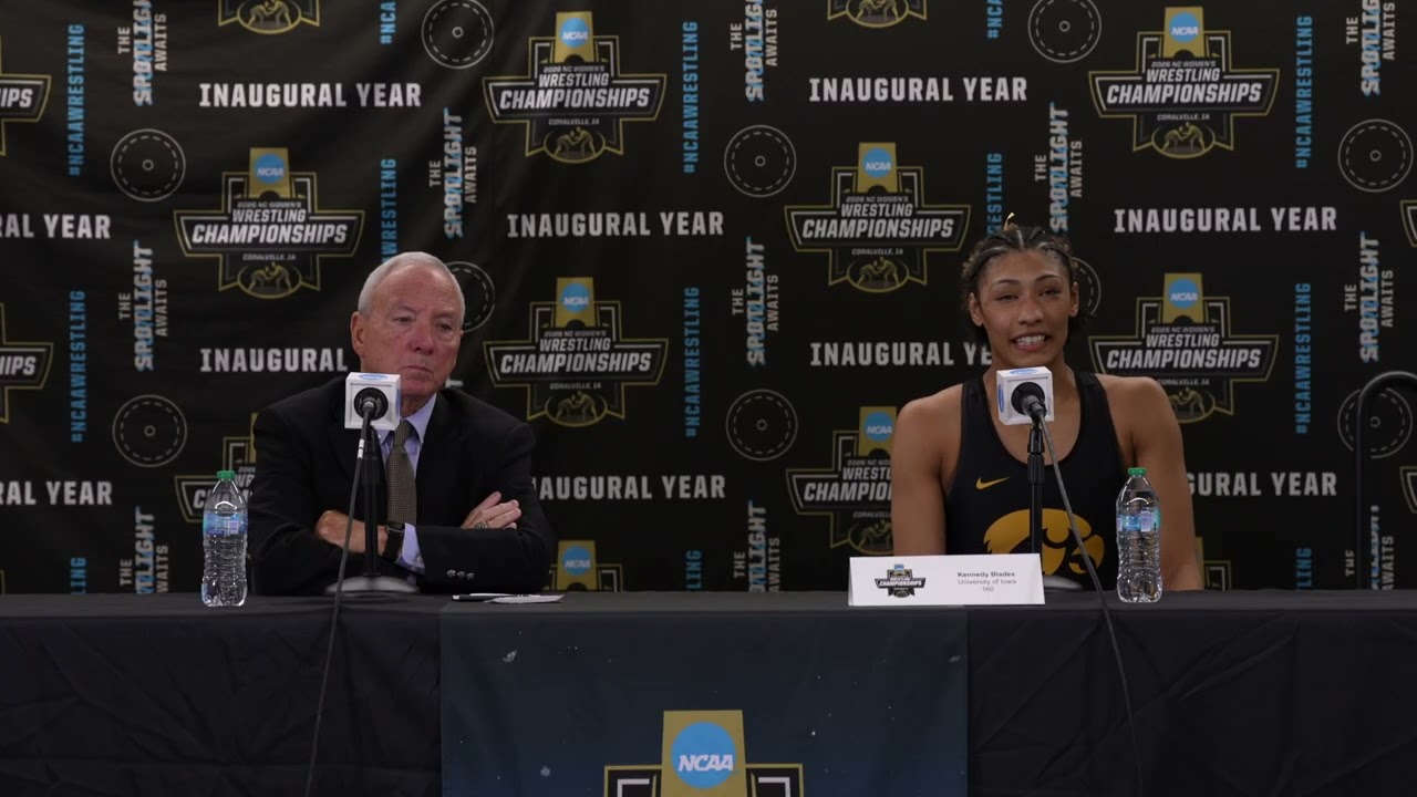 Kennedy Blades (Iowa) 160lbs Champion | 2026 NCAA Women's Wrestling Championships