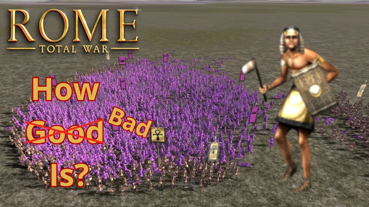 How Good Are Desert Axemen on VH Difficulty in OG Rome: Total War?
