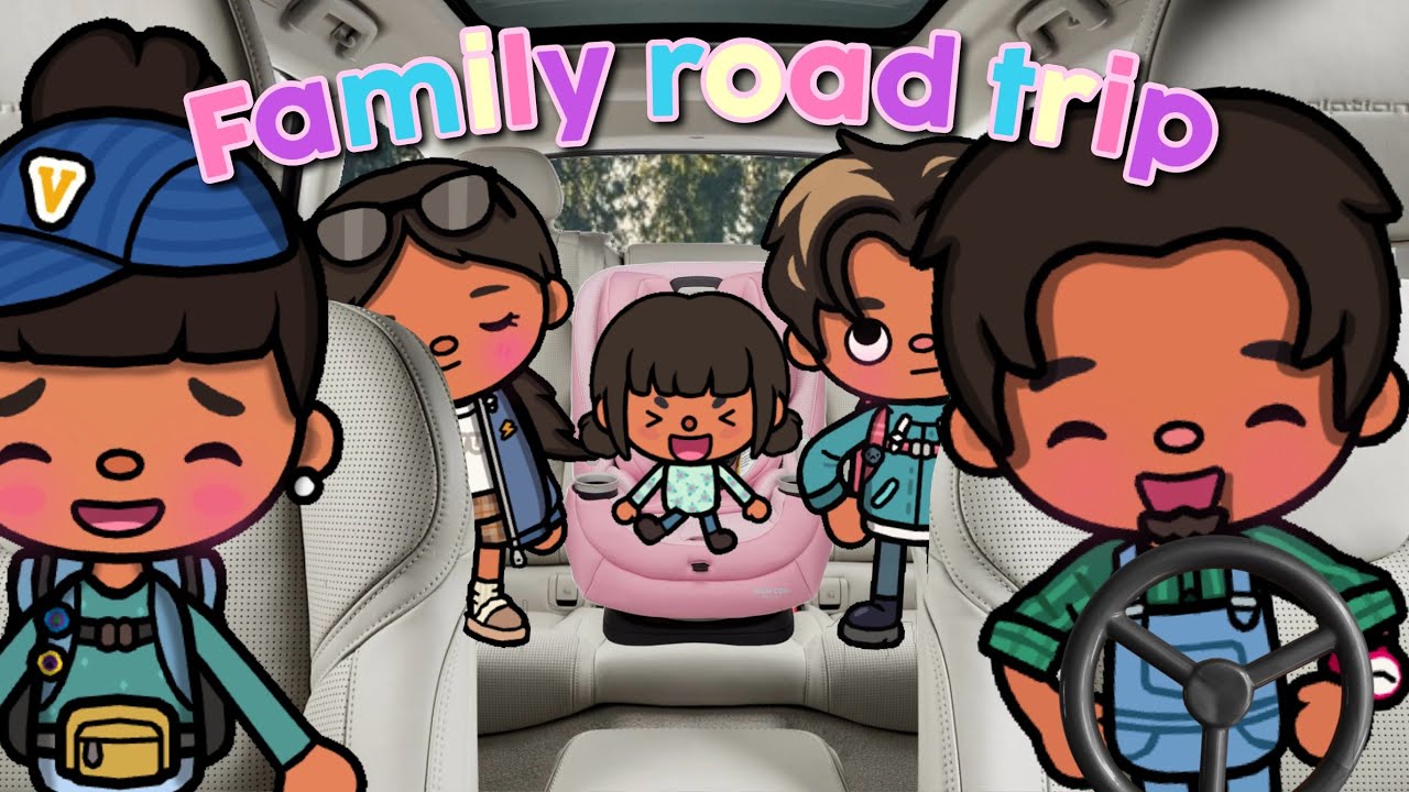 СЕМЕЙНОЕ АВТОПУТЕШЕСТВИЕ 🚗 || Toca boca LIFE WORLD 🌍 СЕМЕЙНАЯ РОЛЕВАЯ ИГРА *с голосом* 🗣️