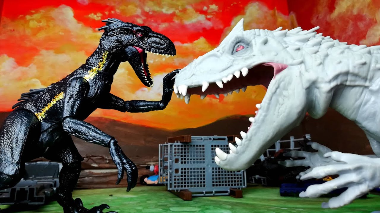 Indominus Rex VS Indoraptor [Il parco dei dinosauri 🐾 S2 Ep. 6]