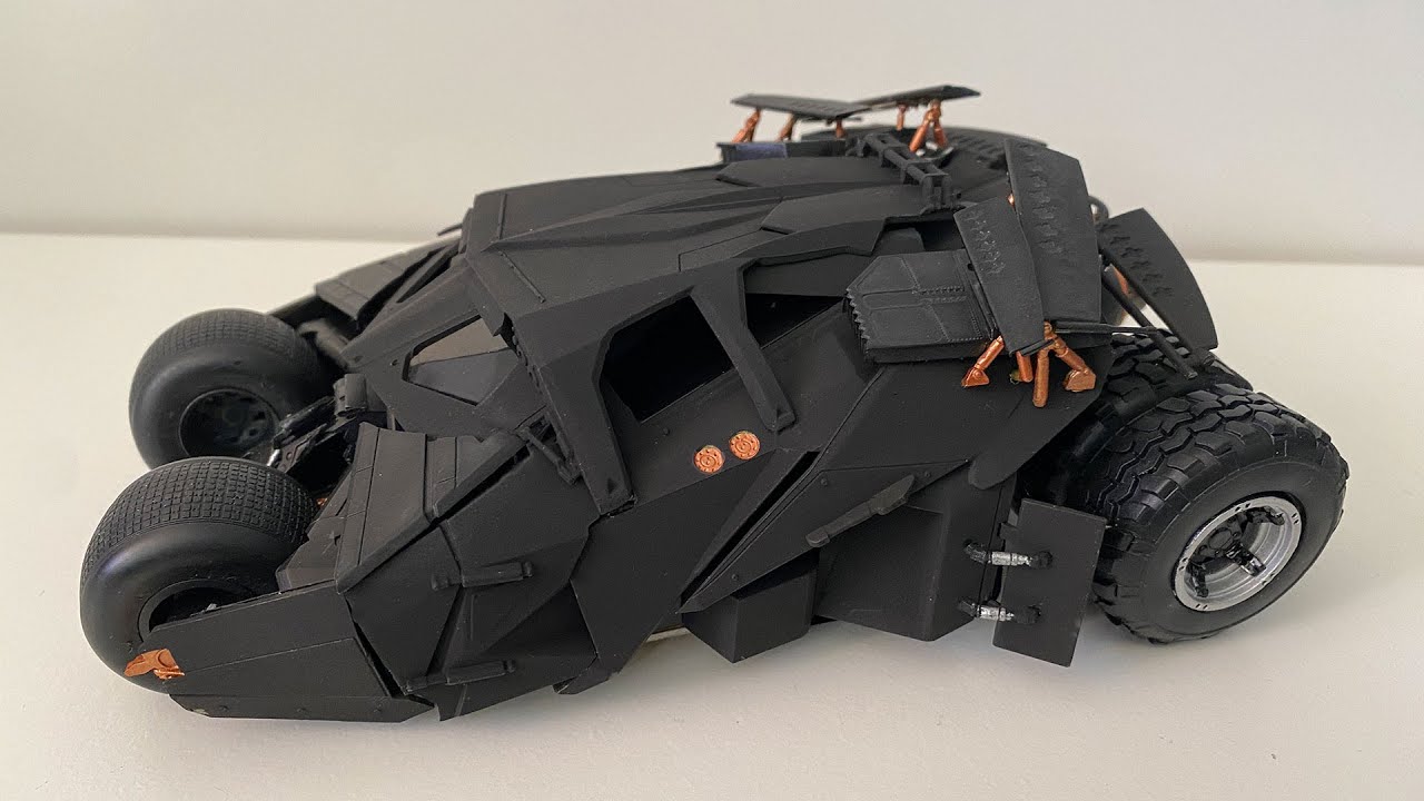 Building the 1:25 Scale Tumbler from Moebius + Bat-Builds Reveal