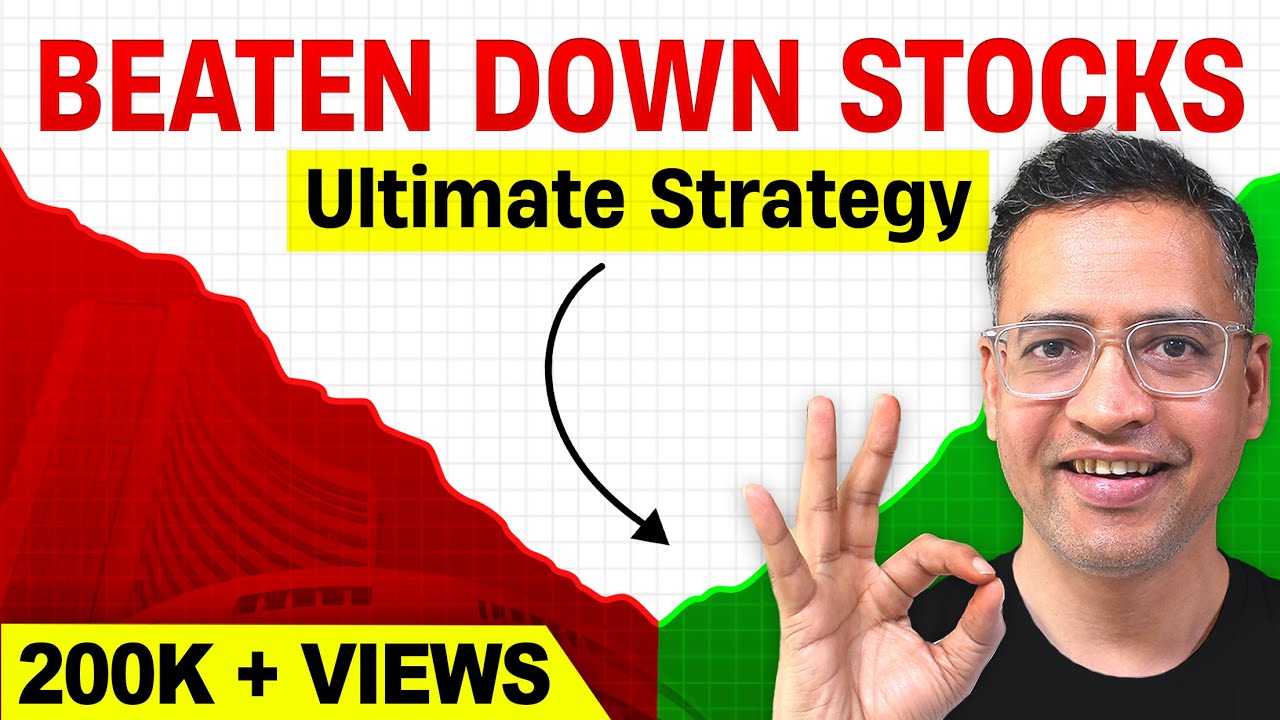 10 Steps to find BEATEN DOWN Stocks - MUST Watch For Stock Investing- Rahul Jain