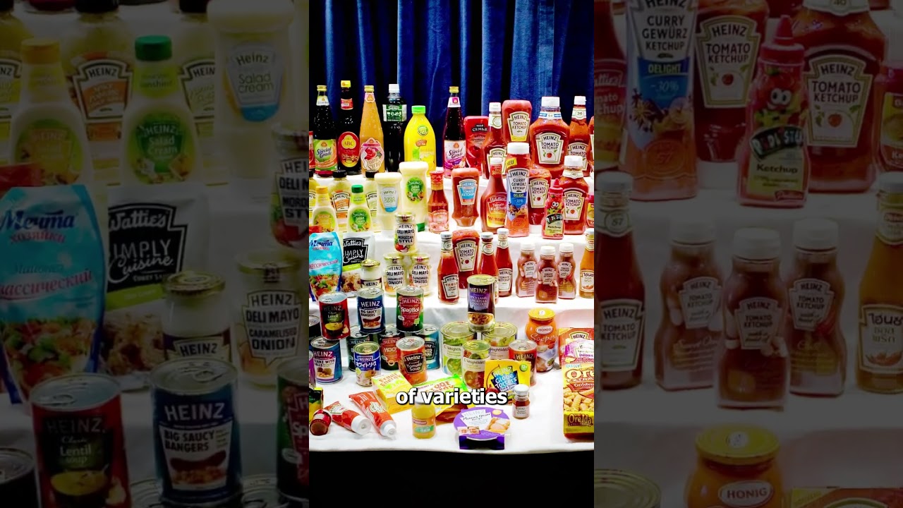 Почему на бутылке кетчупа Heinz написано 57 😐