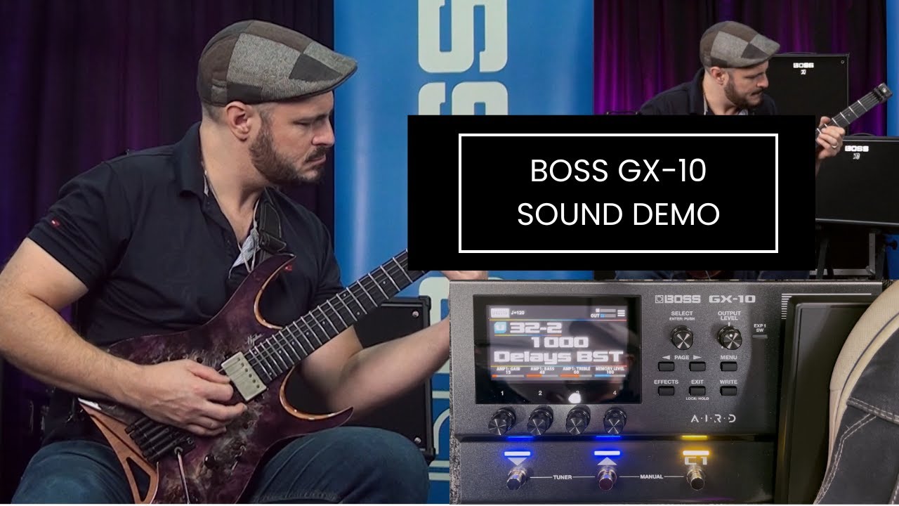 BOSS GX-10 Sound Demo by Alex Hutchings