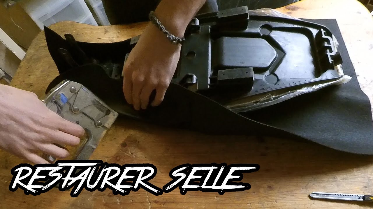 Tuto : Comment restaurer une selle de Moto/Mobylette (DE A à Z)