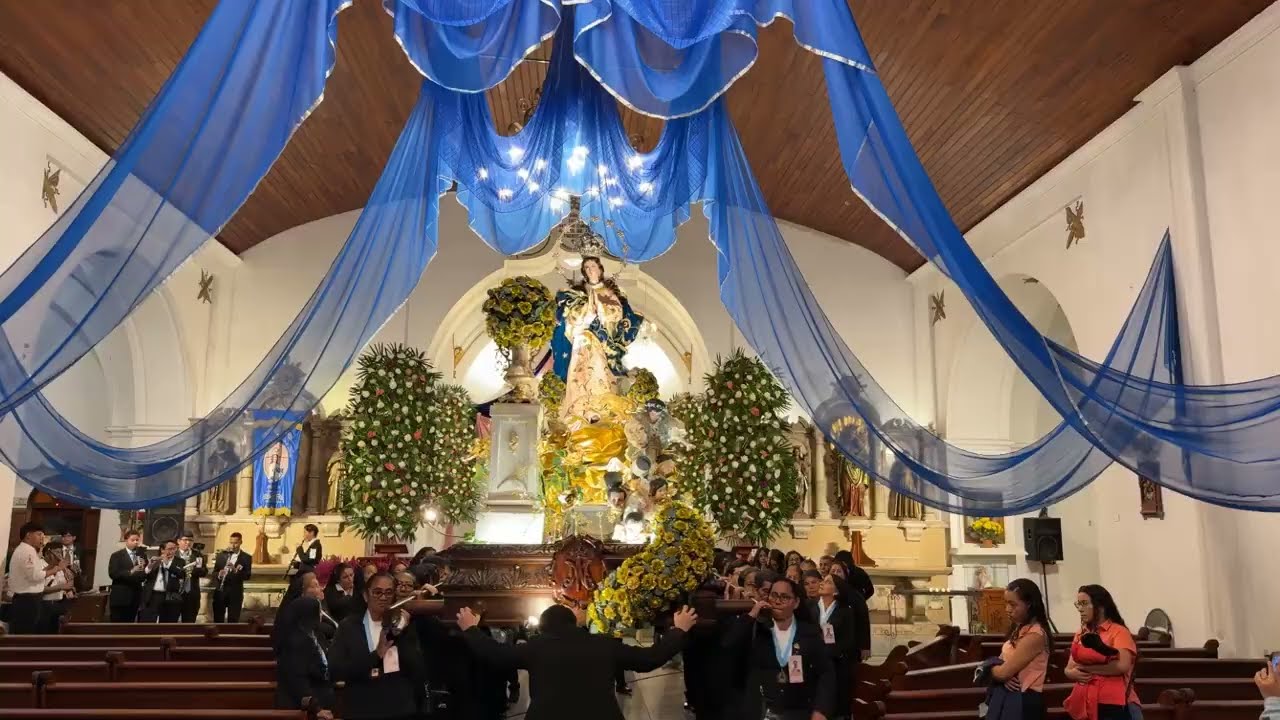 Cortejo procesional de la C. y Coronada Imagen de la Inmaculada Concepción - 08 de febrero de 2026