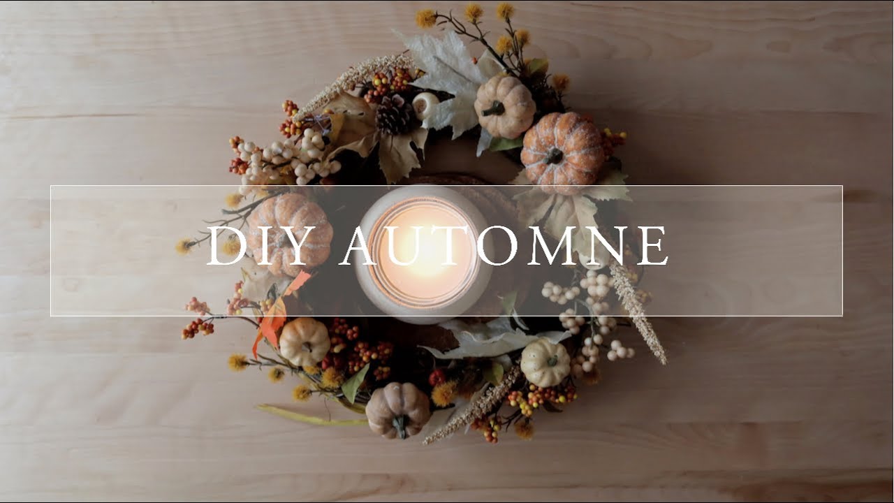 DIY COURONNE D'AUTOMNE | 5 septembre 2021
