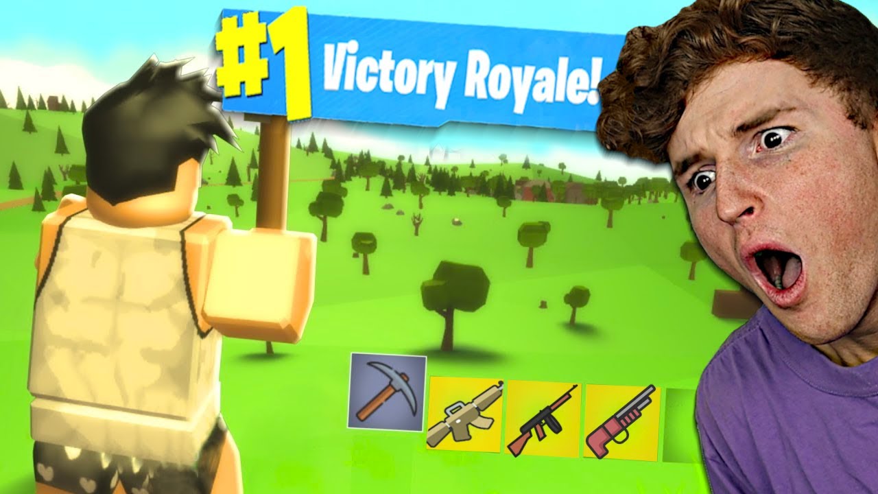 i played ROBLOX FORTNITE, and it's actually AMAZING!