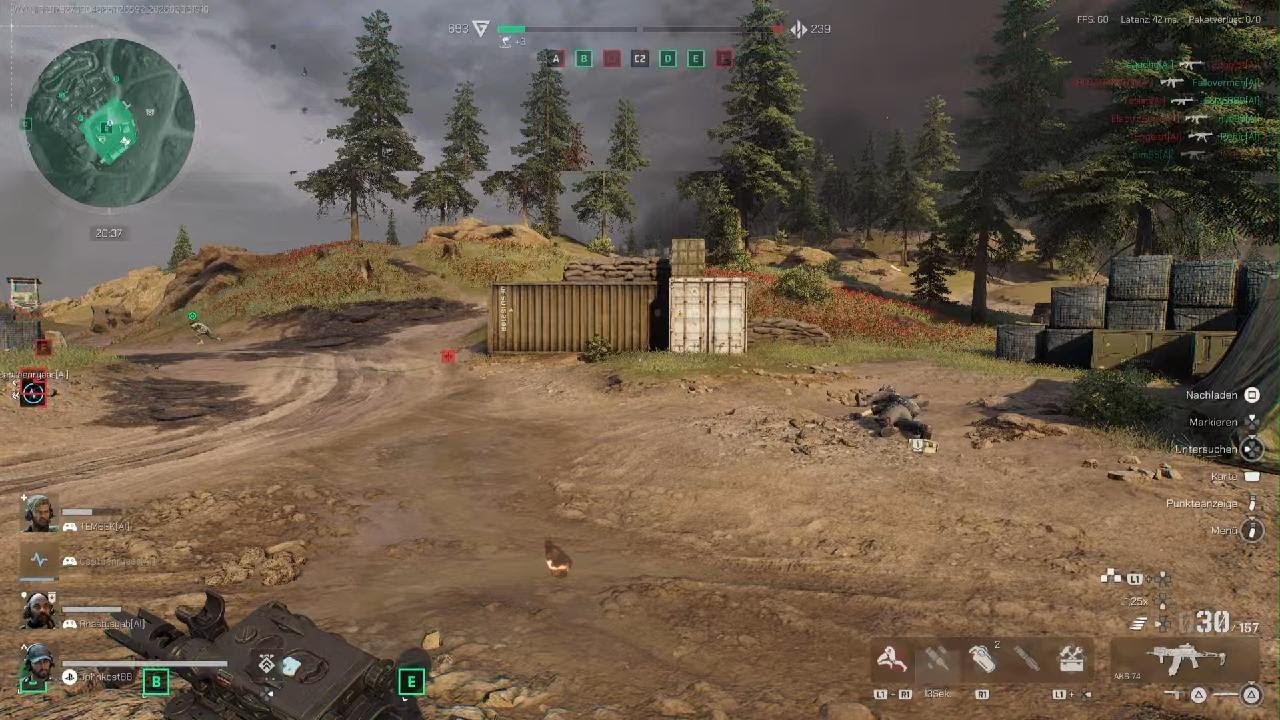 Delta Force erster Versuch bei der PS5 Leiter ohne Tonband