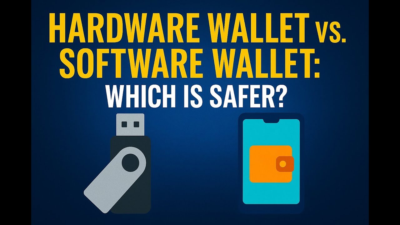 Hardware vs Software Wallet 🔐 | Which One Keeps Your Crypto Safer?