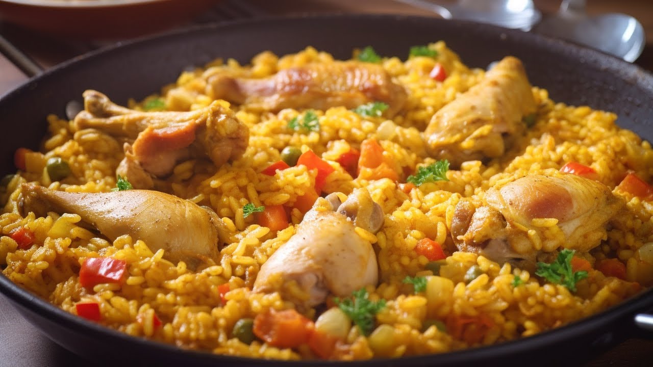 Курица с рисом - Простой, быстрый и вкусный рецепт
