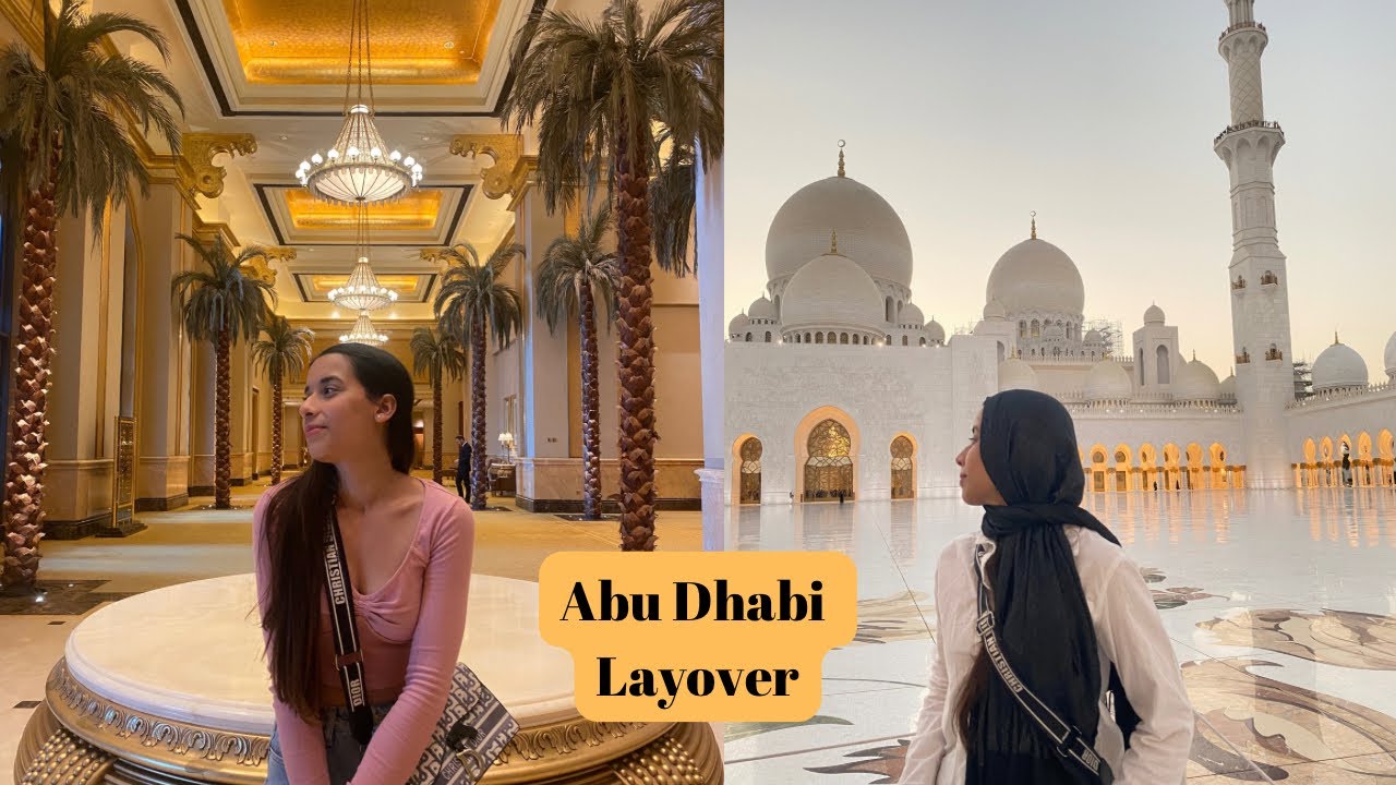 Abu Dhabi Layover | Travel Vlog |