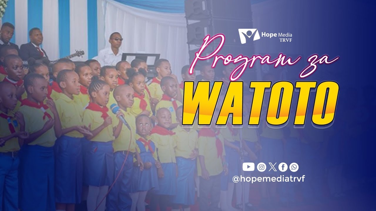 PROGRAMU ZA WATOTO  - MIISHO YA MAKAMBI MTAA WA ARUSHA CENTRAL SIKU YA 7