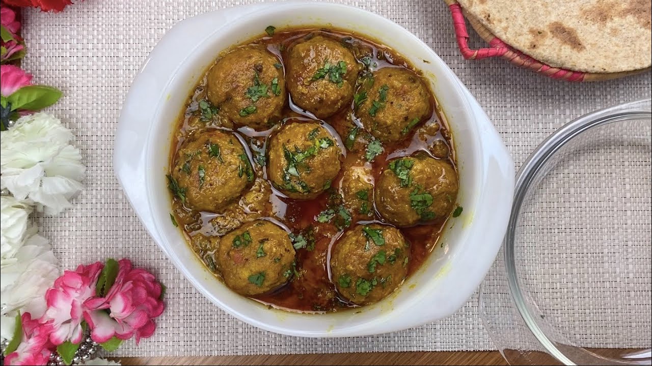 How To Make Kofta Curry Recipe • Lamb Meatballs Curry Recipe • Lamb Kofta Curry • Kofta Recipe
