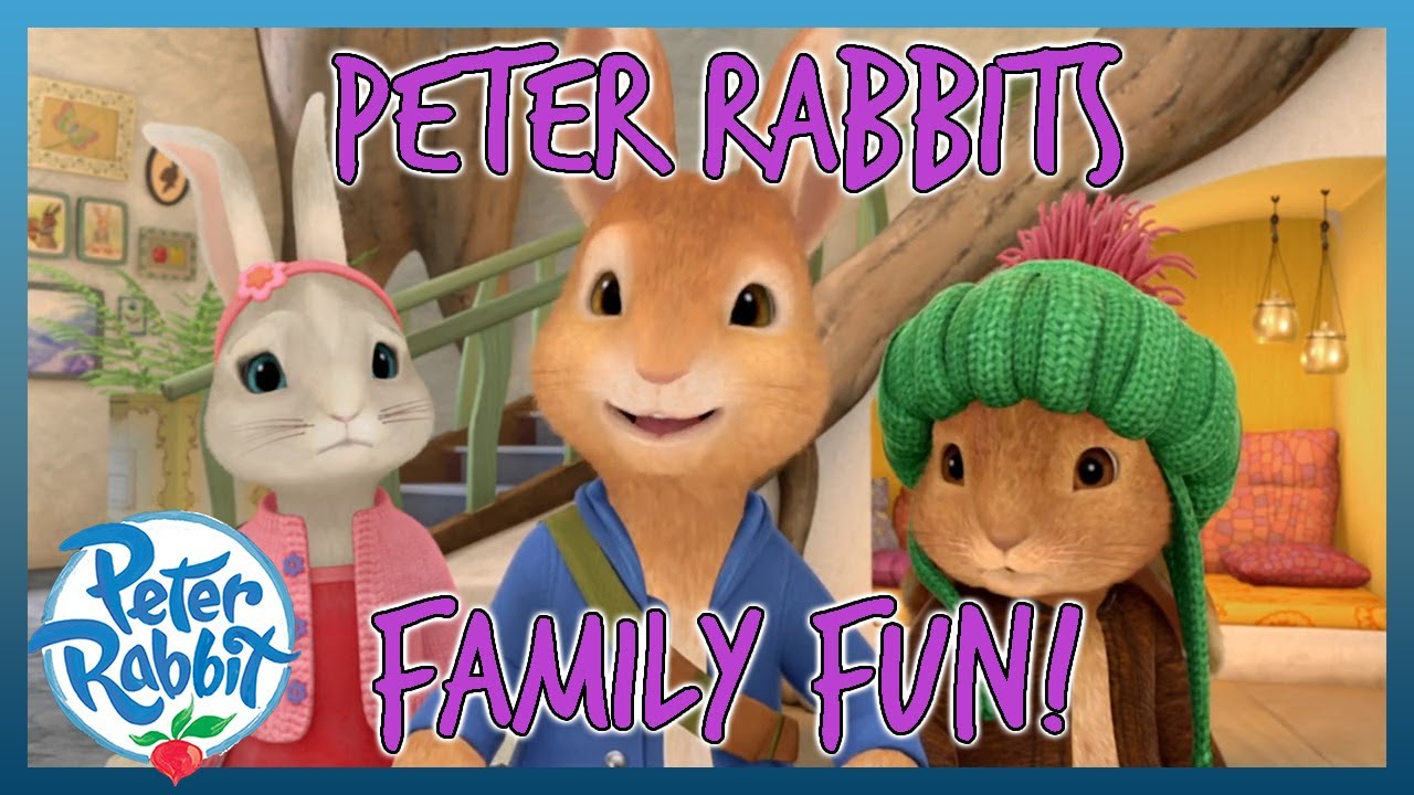 @OfficialPeterRabbit - 🐰❤️ Peter Rabbit's Family Fun Day! ❤️🐰 | COMPILATION | Cartoons for Kids