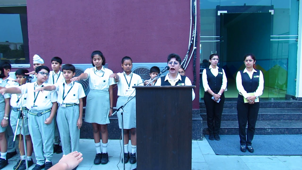 IVY World School, Jalandhar, Punjab, Pledged for “Main Hoon Bharat” Campaign with 500 Students