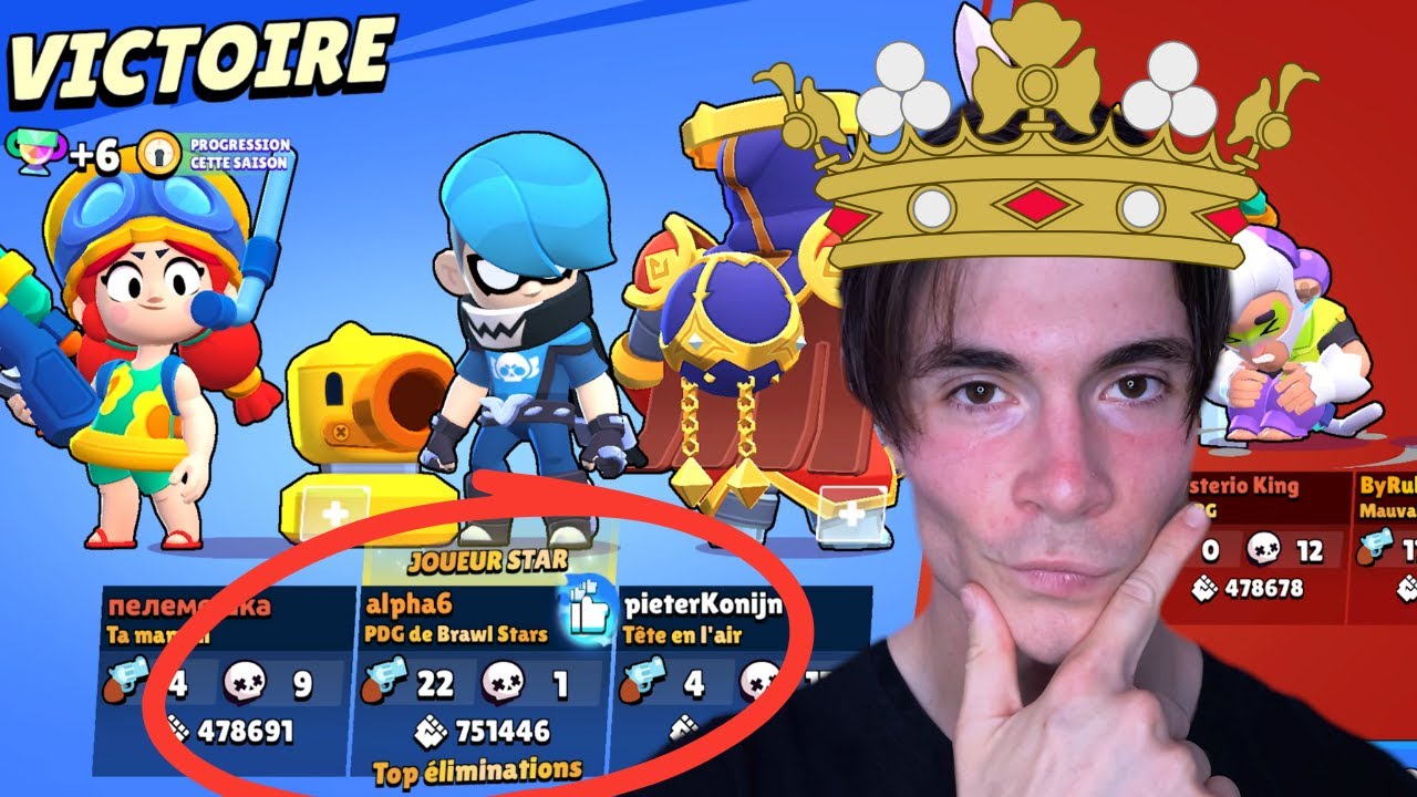 ASMR Brawl Stars : Rush Edgar Top Monde 🏆