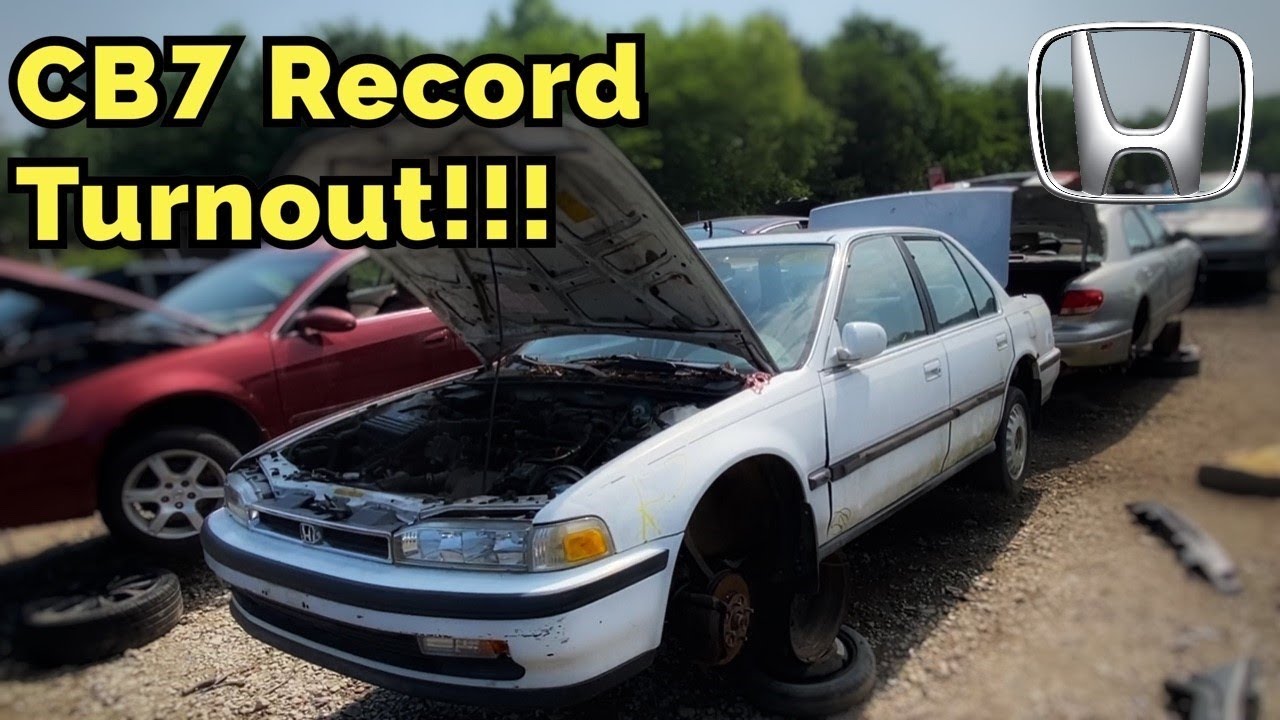 VLOG 11 - Junkyard Tour - Accord CB7 Record Numbers