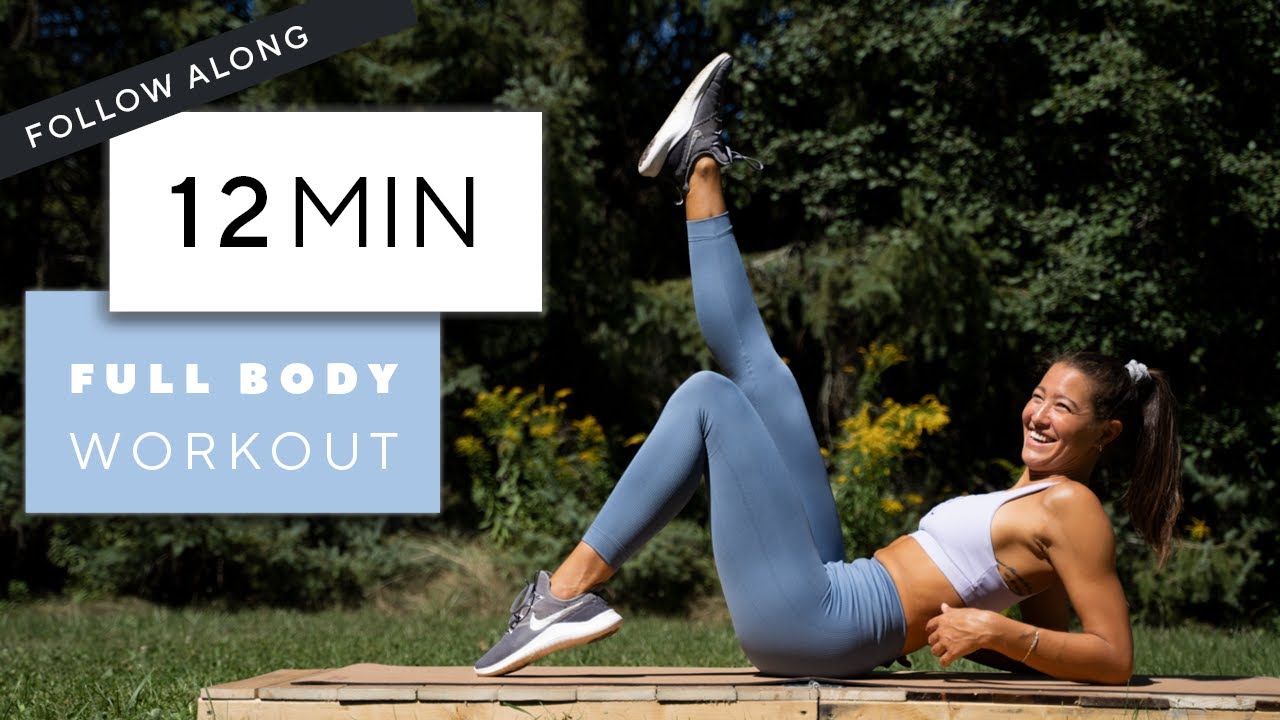 12 MIN- Full Body Workout with Deanna// No equipment