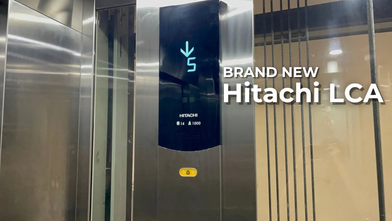 Brand New Hitachi LCA elevator at Waltermart Makati, Makati, Philippines