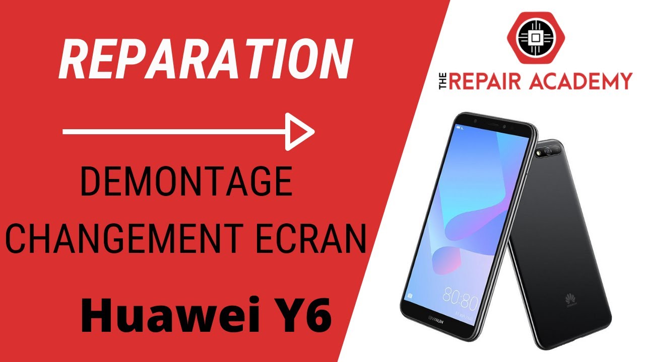 Huawei Y6 - Désassemblage et réparation de l'écran