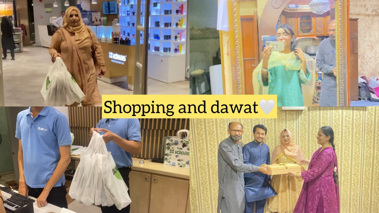Shopping and Dawat 🤍 | Hyderabad