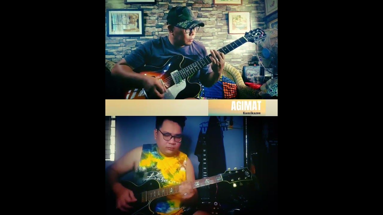 Agimat - Kamikazee (Guitar Cover ft. El Luna Gamma)