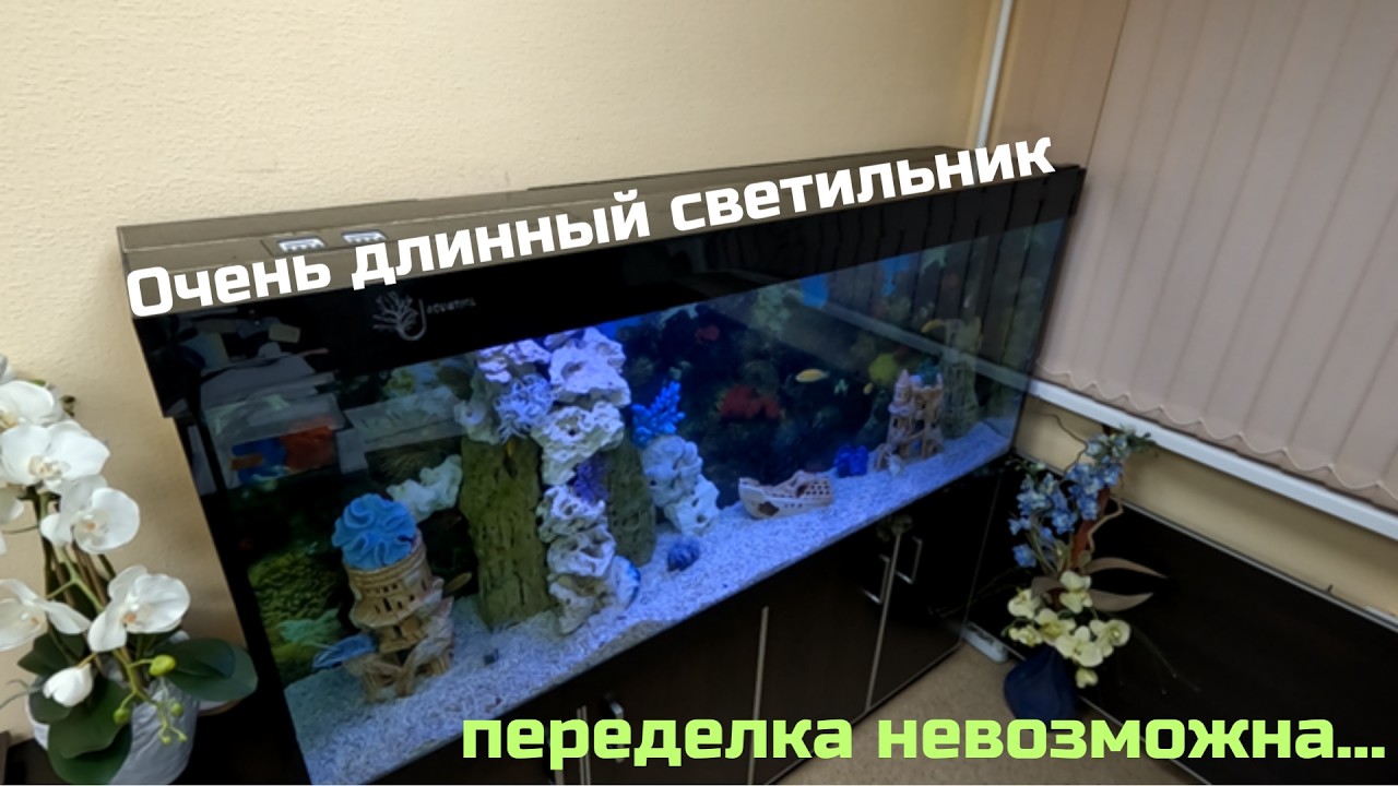ИЗГОТОВЛЕНИЕ очередного СВЕТИЛЬНИКА!!!  #аквариум #оформлениеаквариума #aquarium #аквариумвдоме