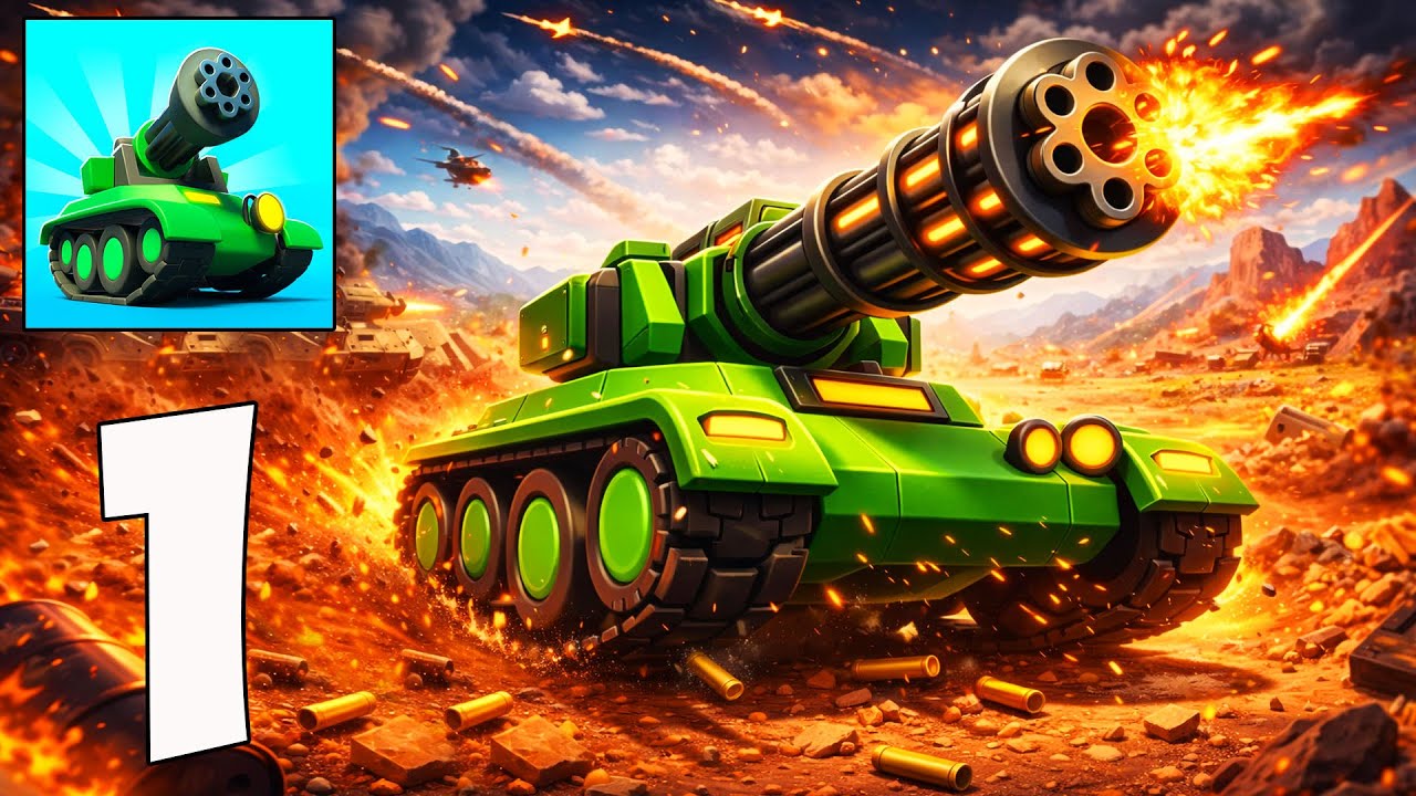 Tank Sniper 3D – Gameplay Walkthrough – Epic Tank Shooting Action (iOS, Android)