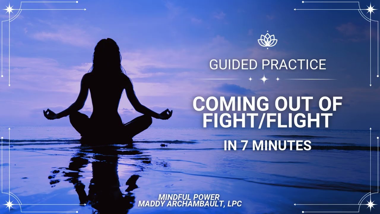 Come out of Fight/Flight in 7 minutes (guided practice)