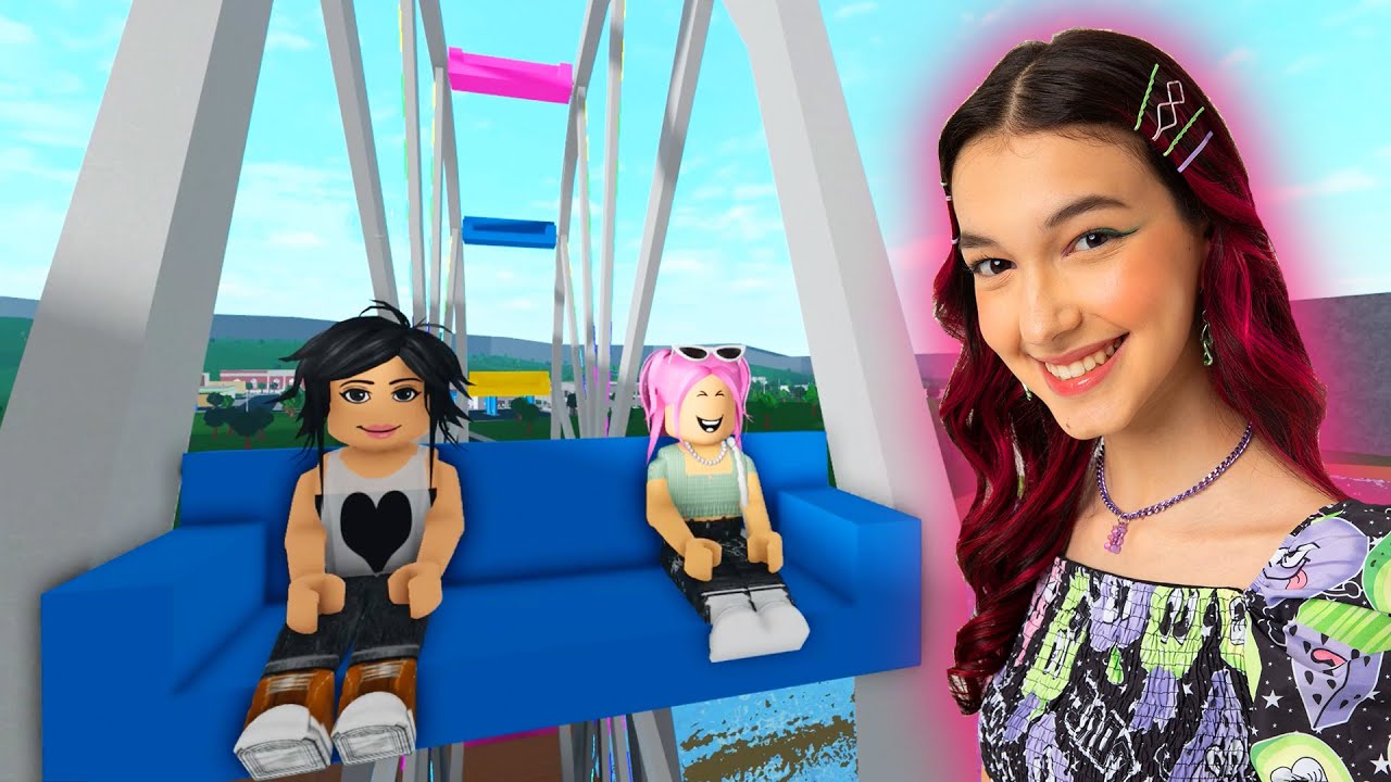 ROTINA DE FÉRIAS DA LULUCA NO BLOXBURG (Bloxburg Roblox) | Família Luluca