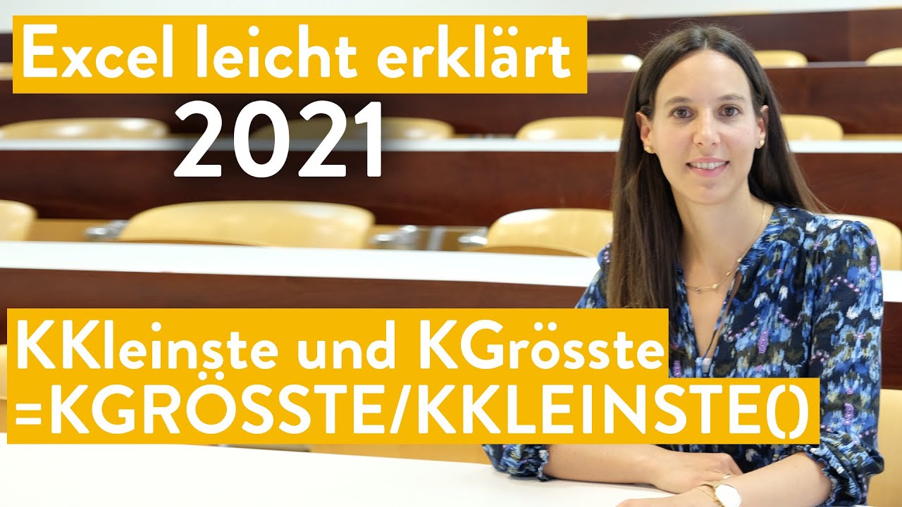Excel einfach erkl&auml;rt: KKleinste und KGr&ouml;sste | =KGR&Ouml;SSTE/KKLEINSTE()