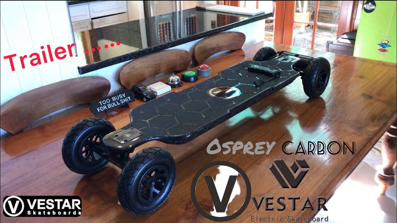Osprey Forged Carbon from Vestar Trailer-Ultimate all-round Eboard-17 months in design & making🔥🔥