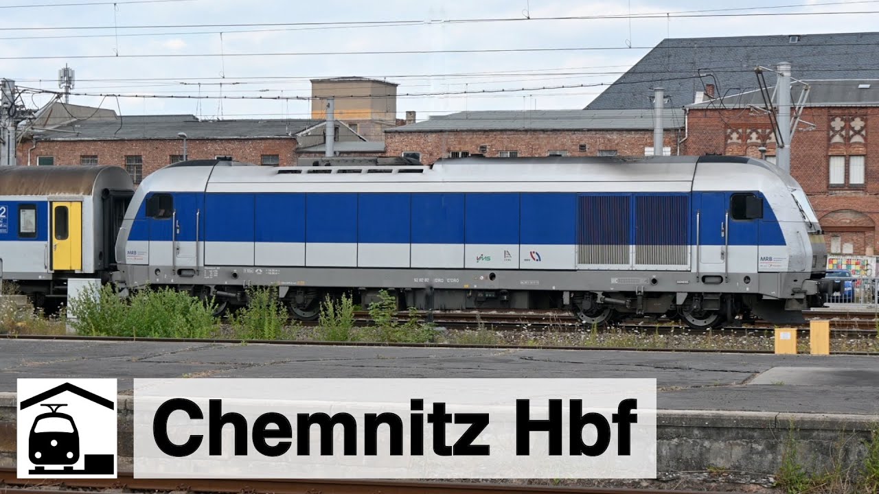 Chemnitz Hauptbahnhof: Anfahrt, Bahnhofsrundgang + Küchwald