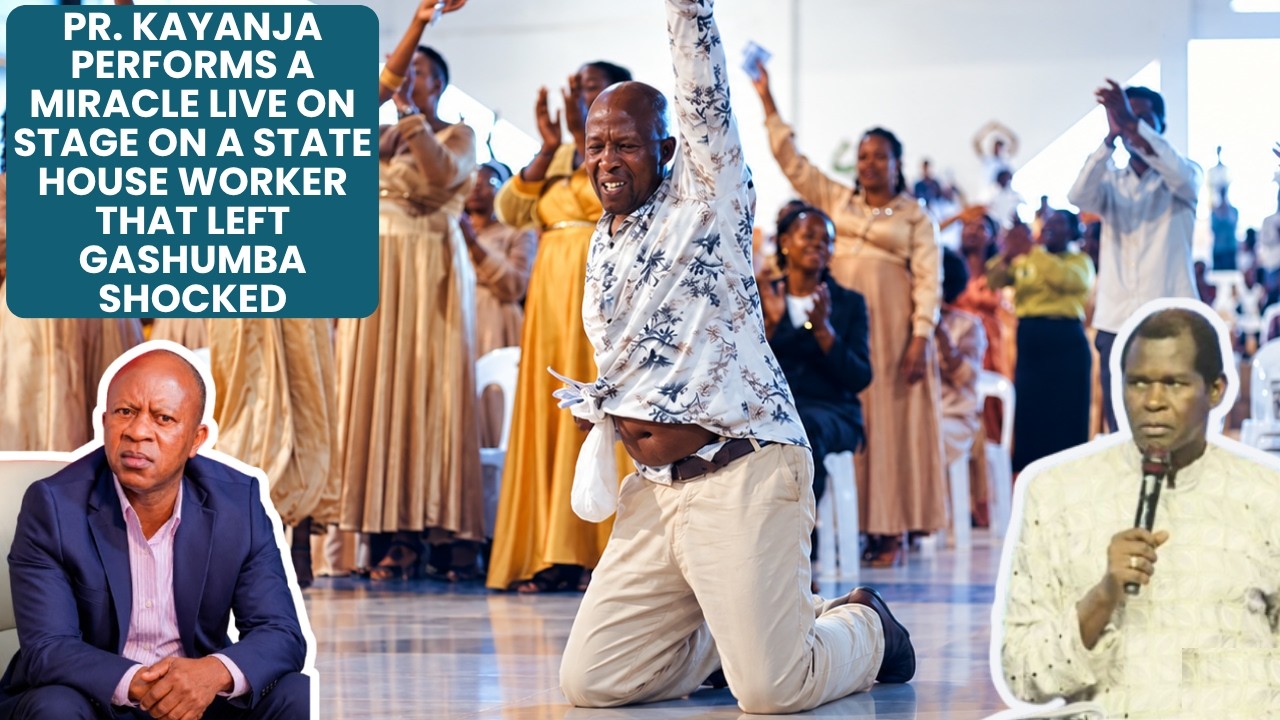 Pr. Kayanja Performs a Miracle Live on Stage on a State House Worker That Left Gashumba Shocked