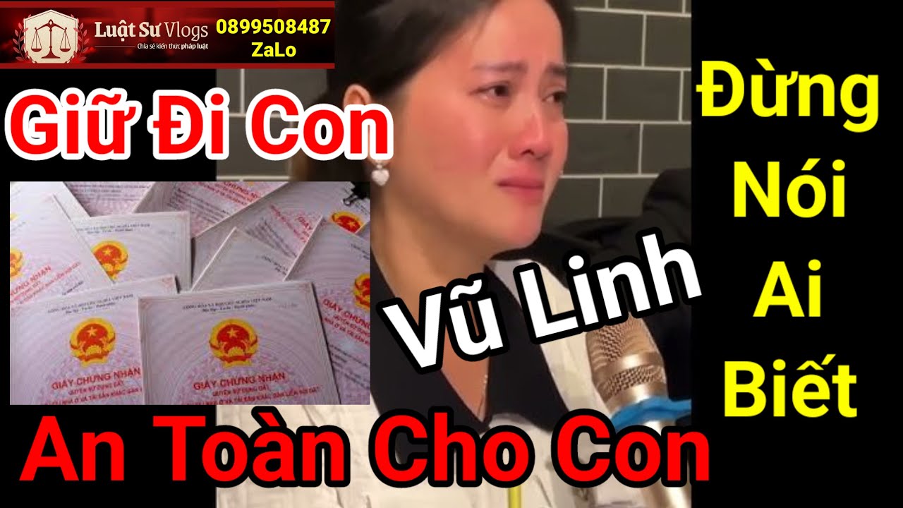 Hồng Loan Con Vũ Linh Họp Báo Hé Lộ Người Đã Đưa Giấy Tờ Cho Mình Khai Nhận Thừa Kế ? Luật Sư Vlogs