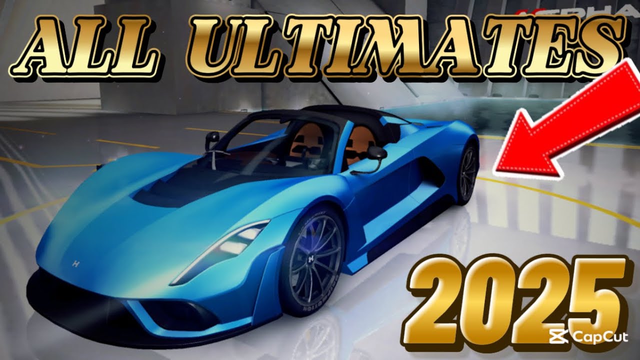 Asphalt 8 All Ultimates In The Game 😱 Showcase 2025 