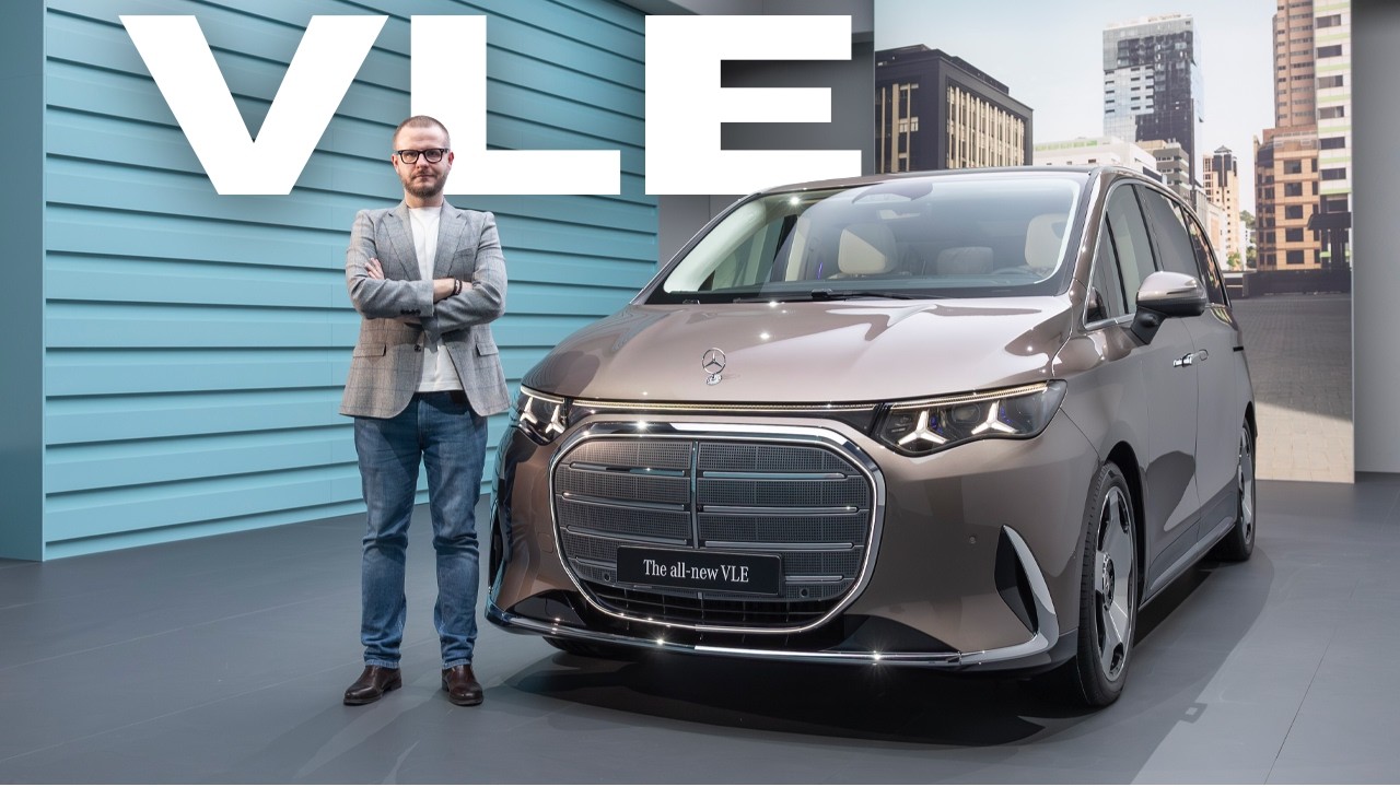 Mercedes VLE 2026. Zapomnisz o Klasie S i o... DIESLU!