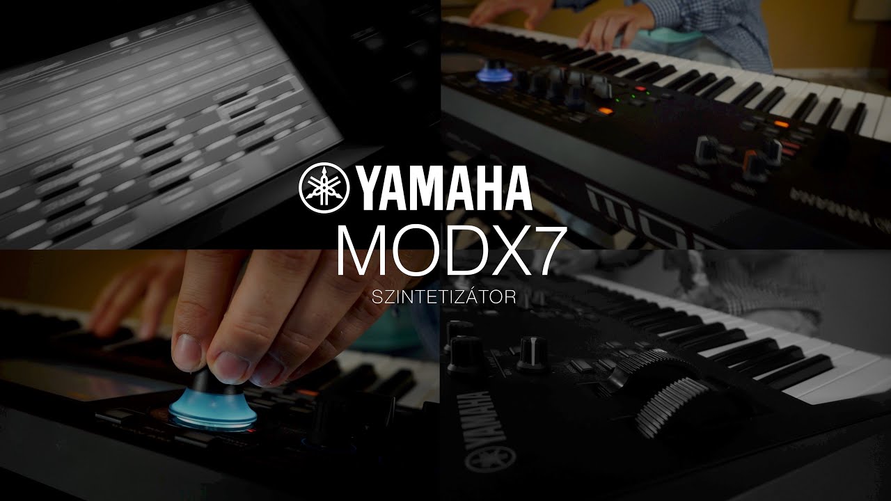 Yamaha MODX7 szintetiz&aacute;tor
